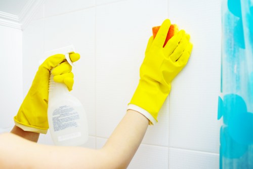 Hot water extraction process for steam carpet cleaning