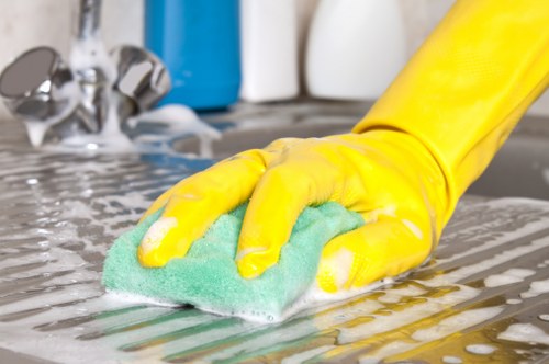 Worker wearing PPE during a safety check